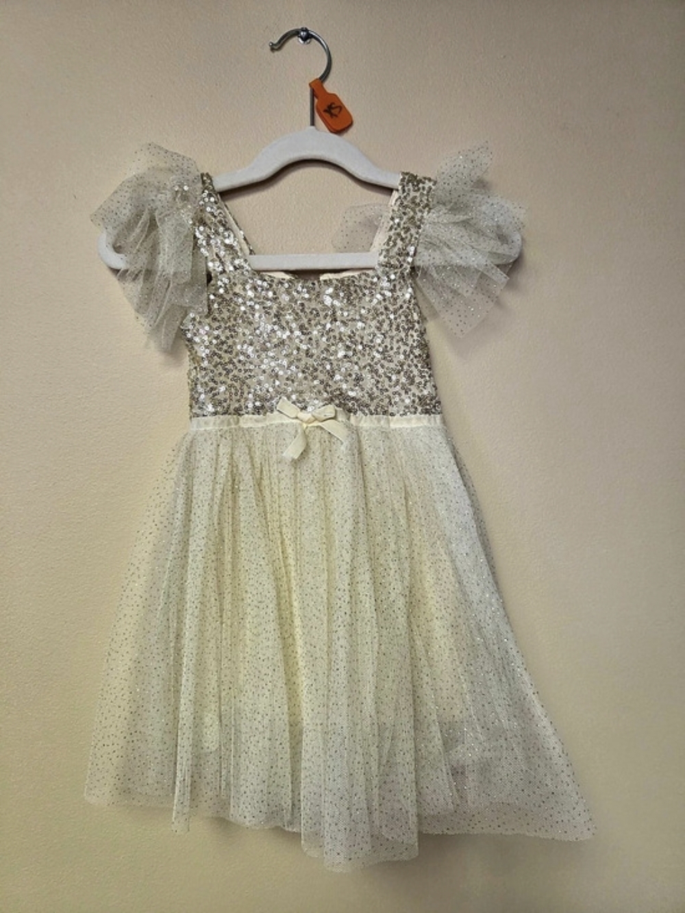 Girls Formal Sequin Tulle Dress 12 Month